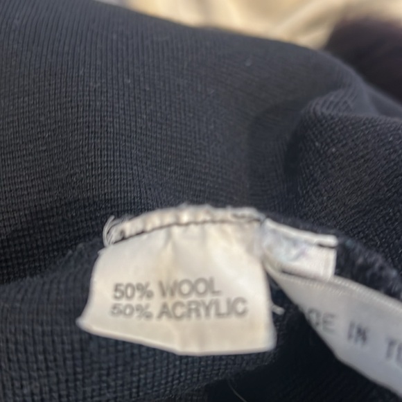 Angel Design by Sabri Ozel Wool Blend  Knit Cape with Faux Fur Trim - Picture 4 of 4